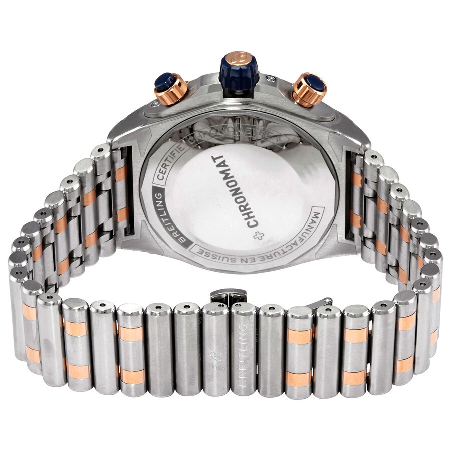 Breitling Super Chronomat Four-Year Calender Chronograph Automatic Blue Dial Men's Watch U19320161C1 - 3