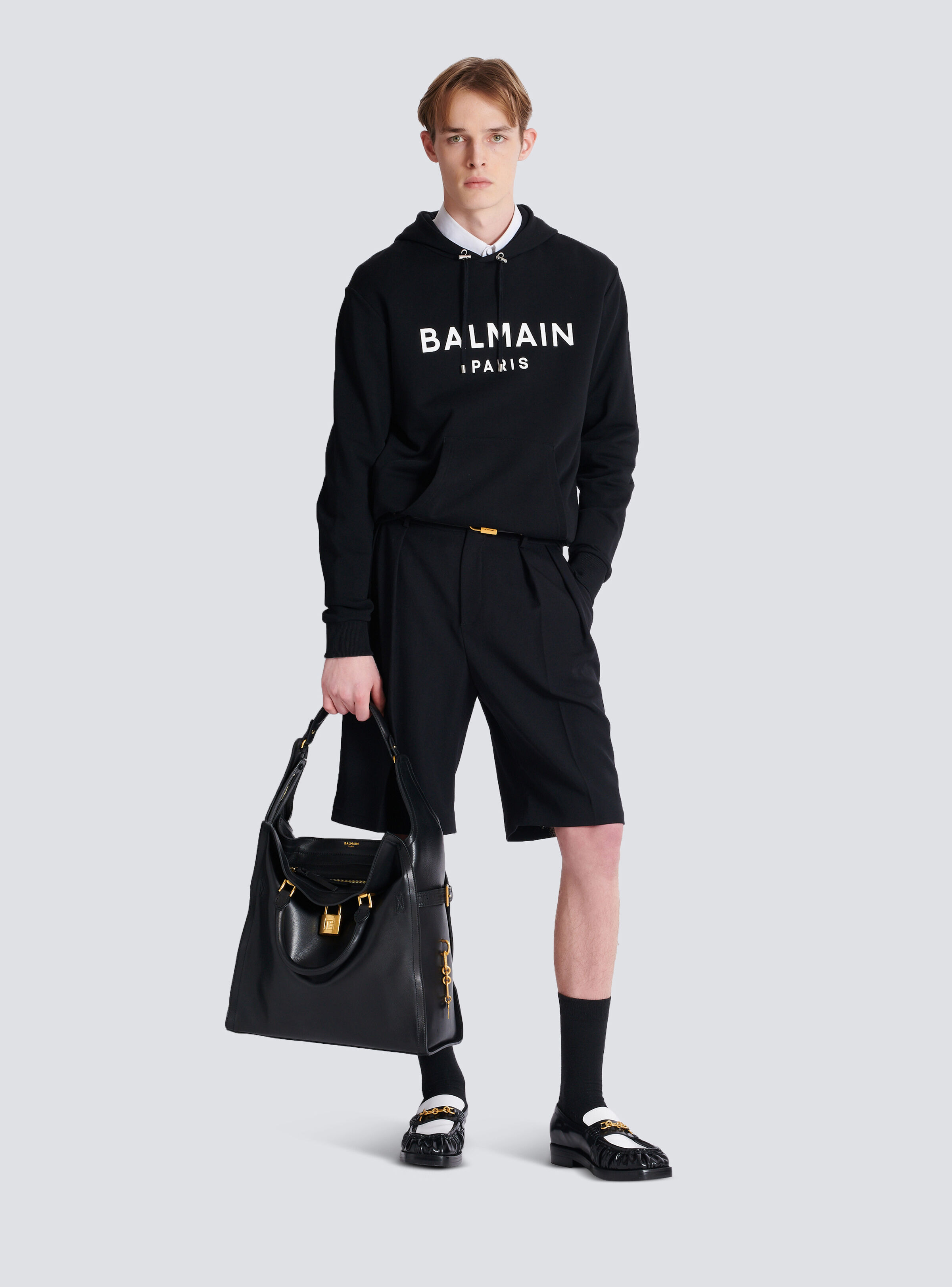 Printed Balmain Paris hoodie - 2