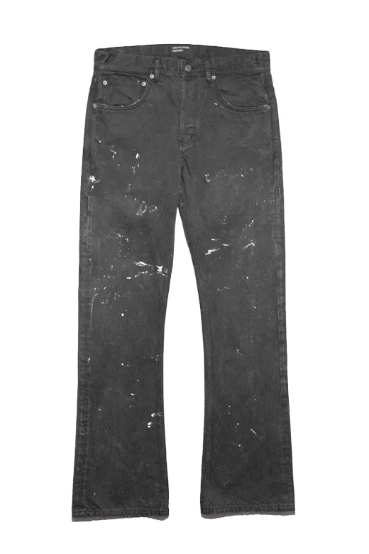 Erd Zurich 64 Flare Jeans Black - 1