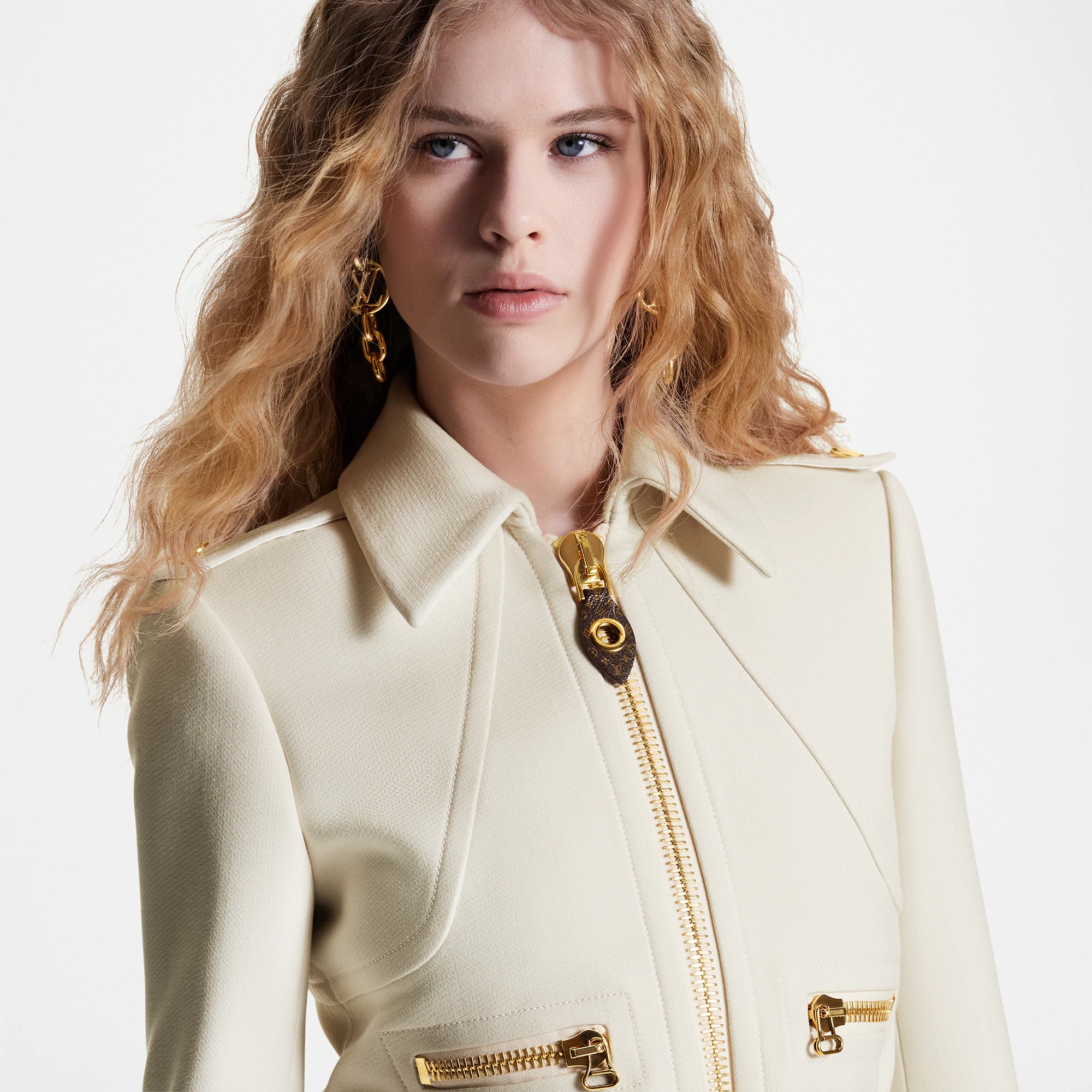 Wool Hopsack Belted Coat - 2