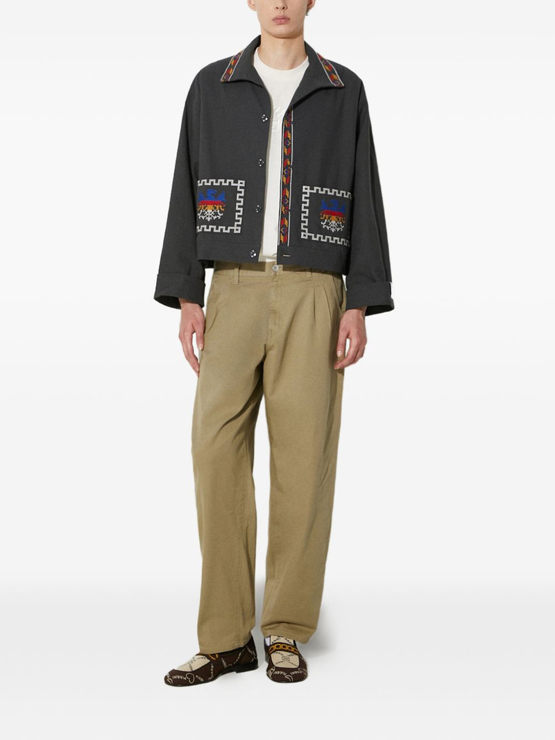 NEIGHBORHOOD pocket pleated-detail jeans outlook