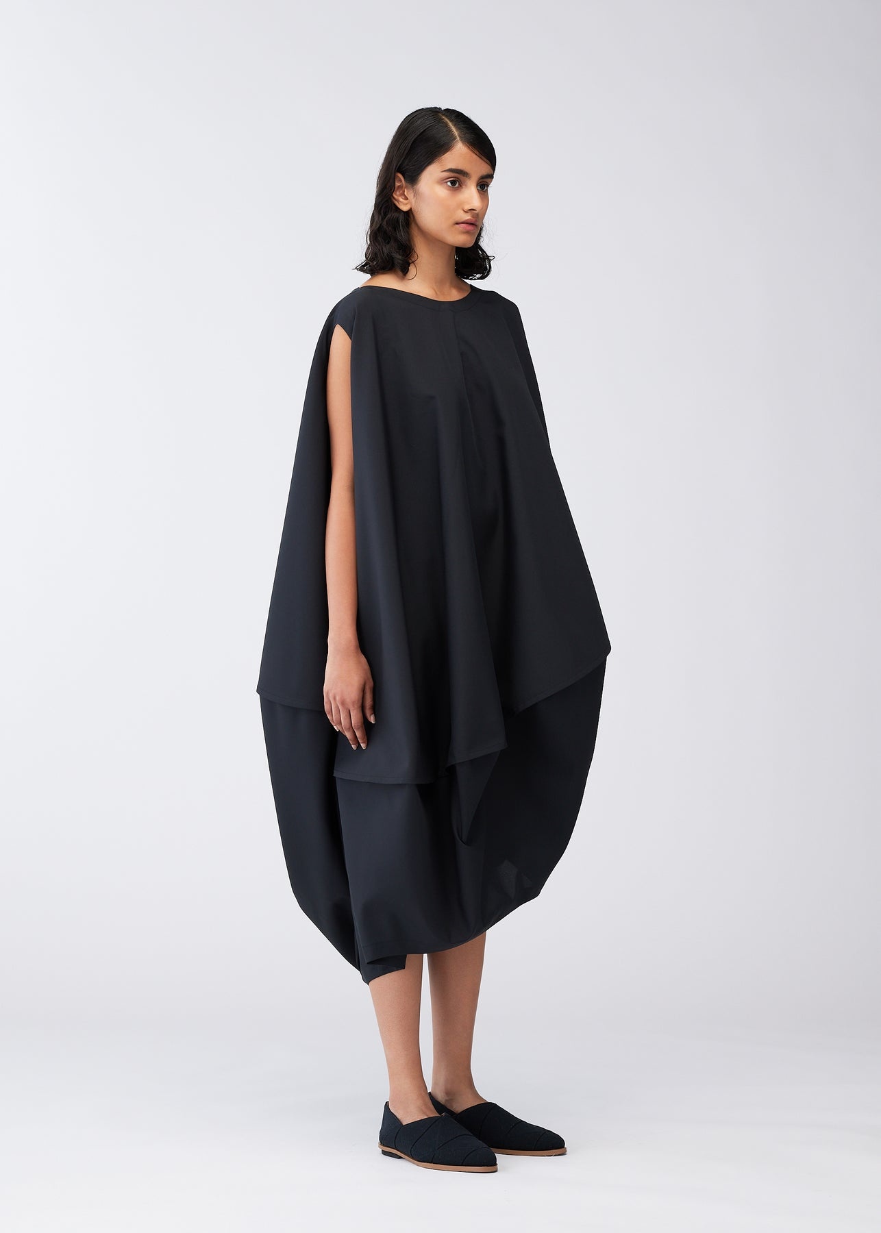 BUBBLE SOLID DRESS - 7