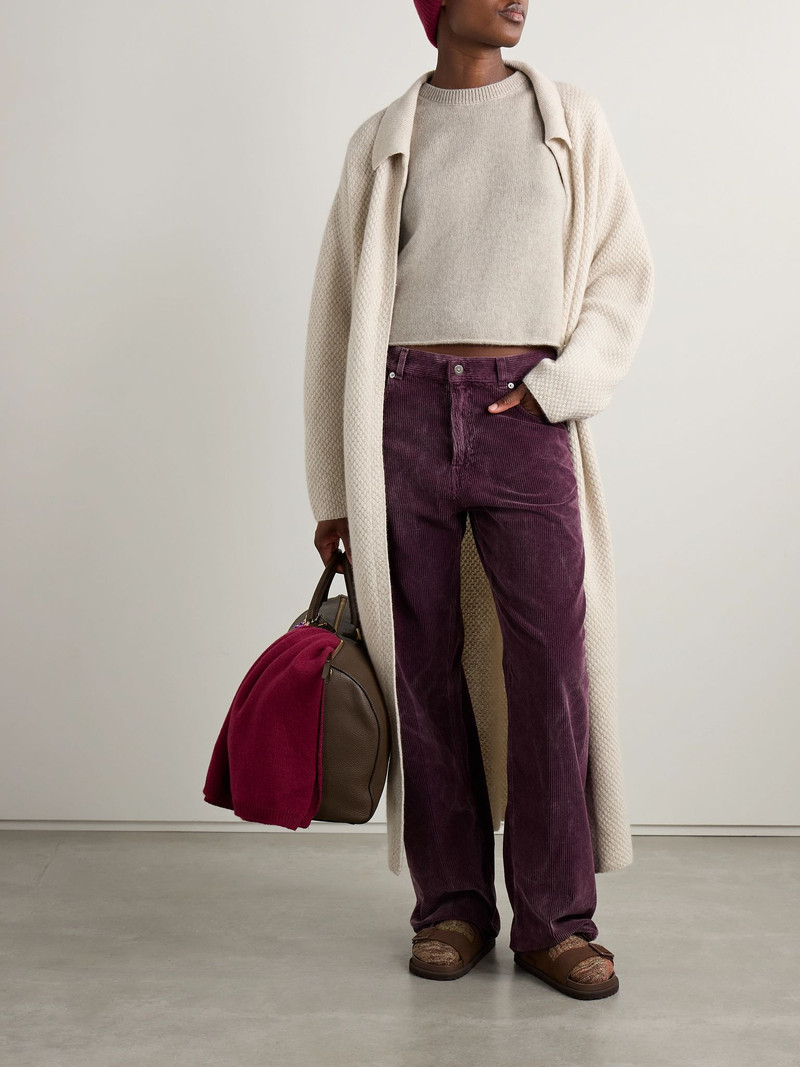 The Elder Statesman Cashmere sweater Ecru outlook