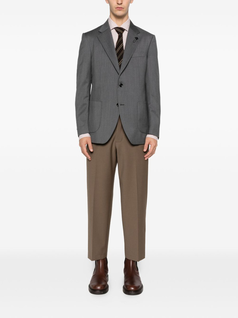 LARDINI button-up blazer outlook