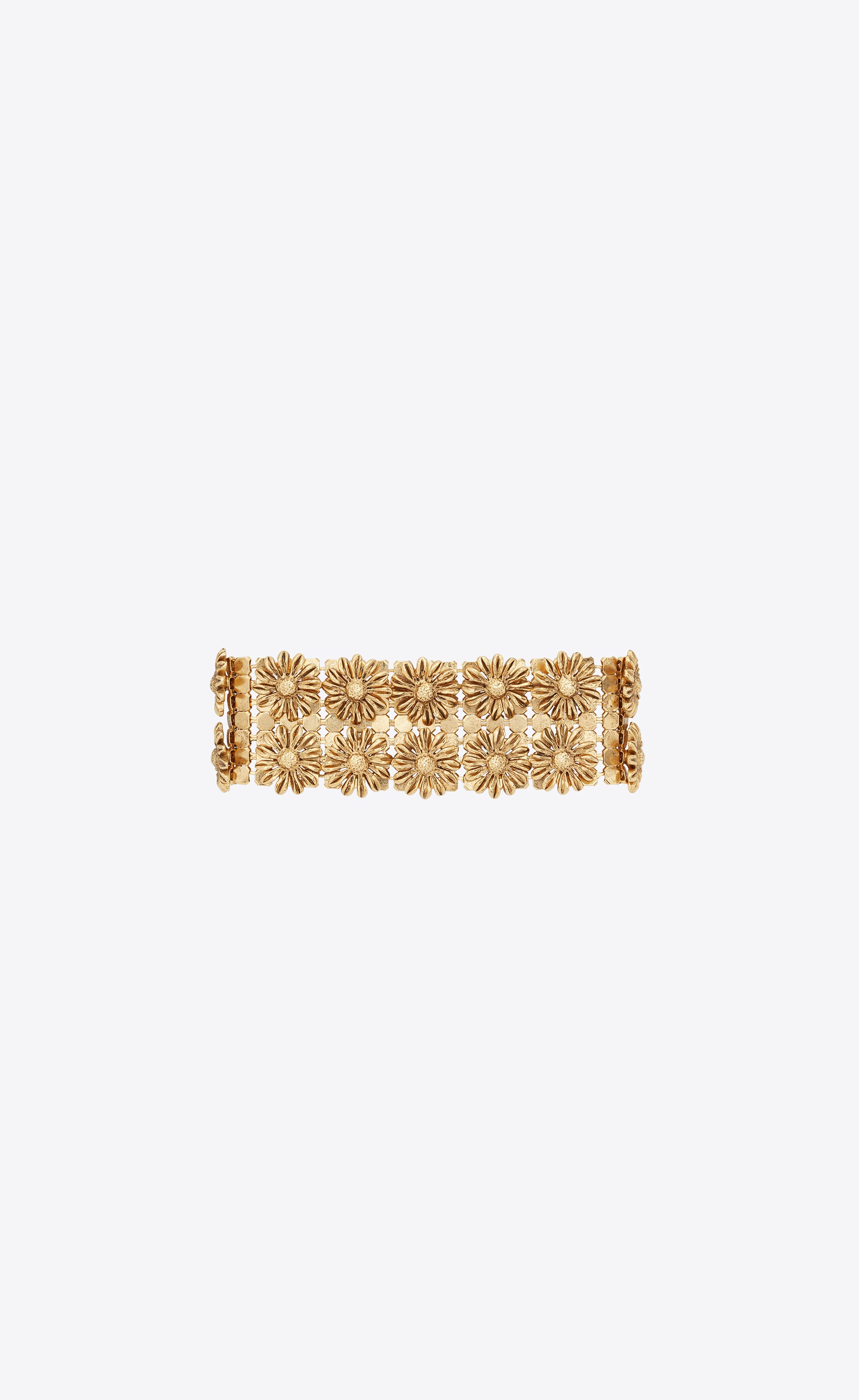 daisy articulated bracelet in metal - 1