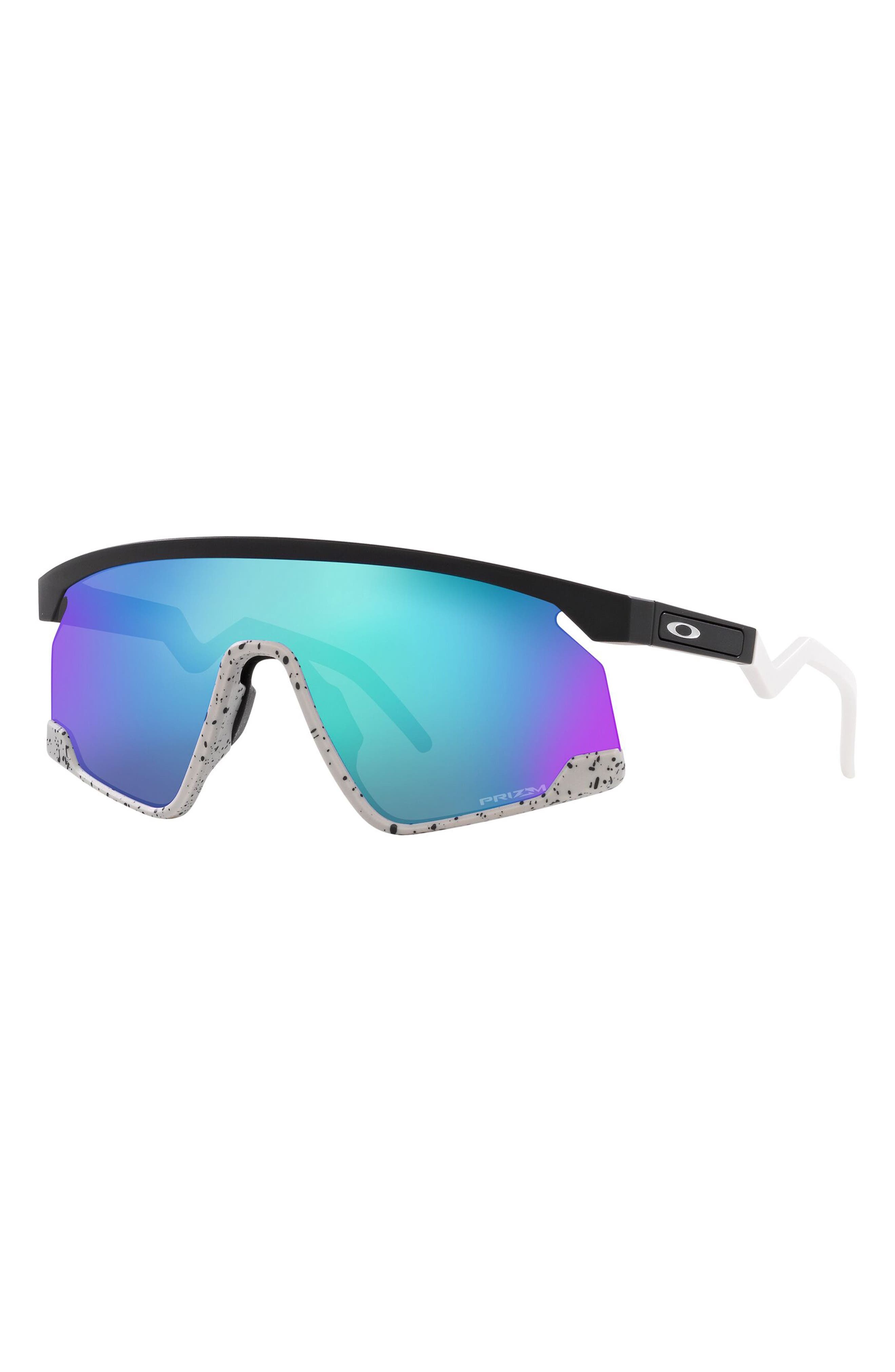 Oakley BXTR 39mm Prizm™ Wrap Shield Sunglasses in Sapphire at Nordstrom - 2