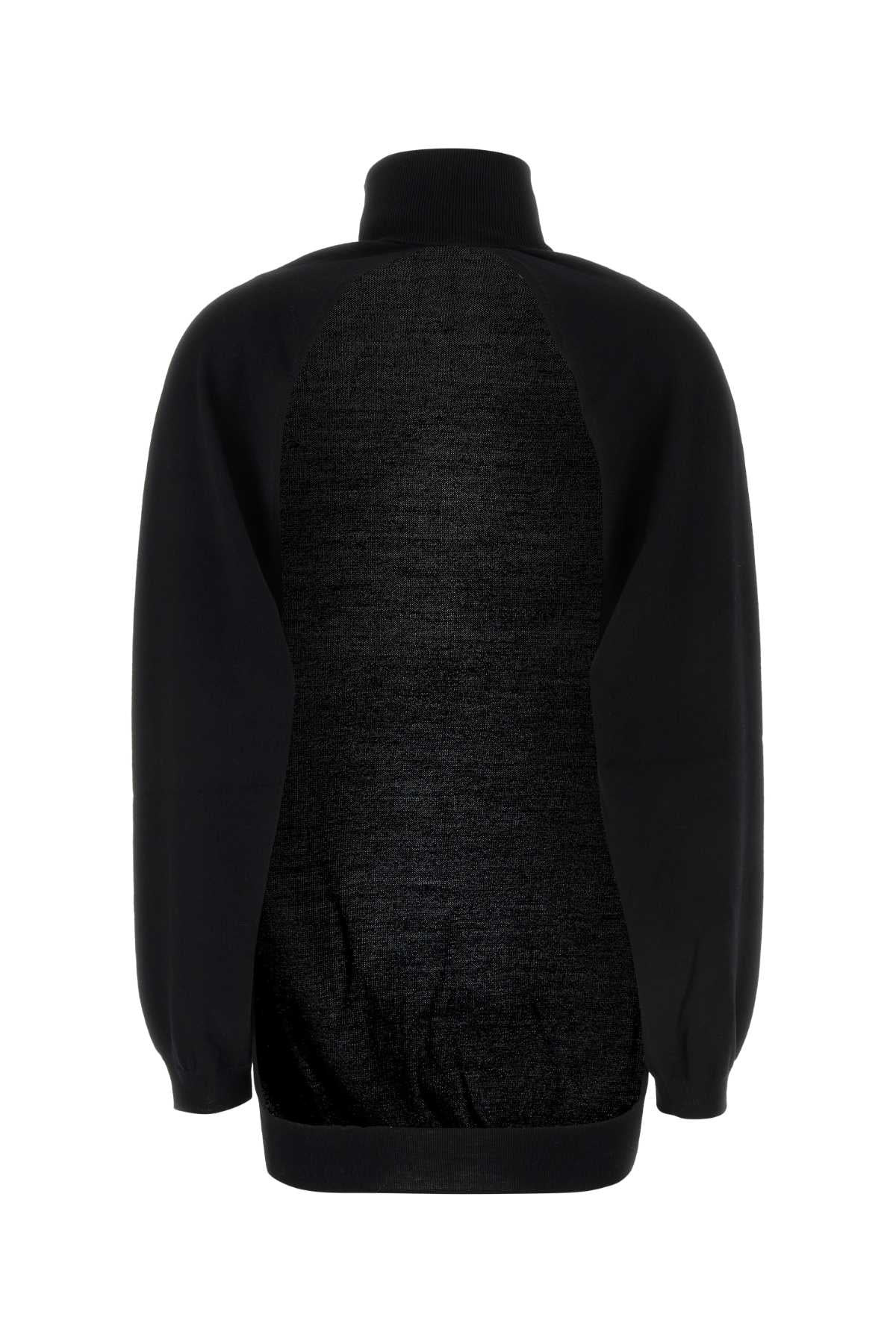 Moschino Women Black Wool Sweater - 2