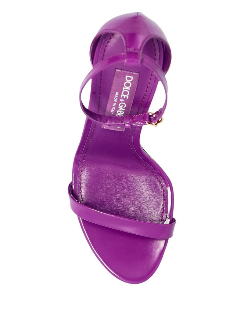 105mm ankle-strap stiletto sandals 3