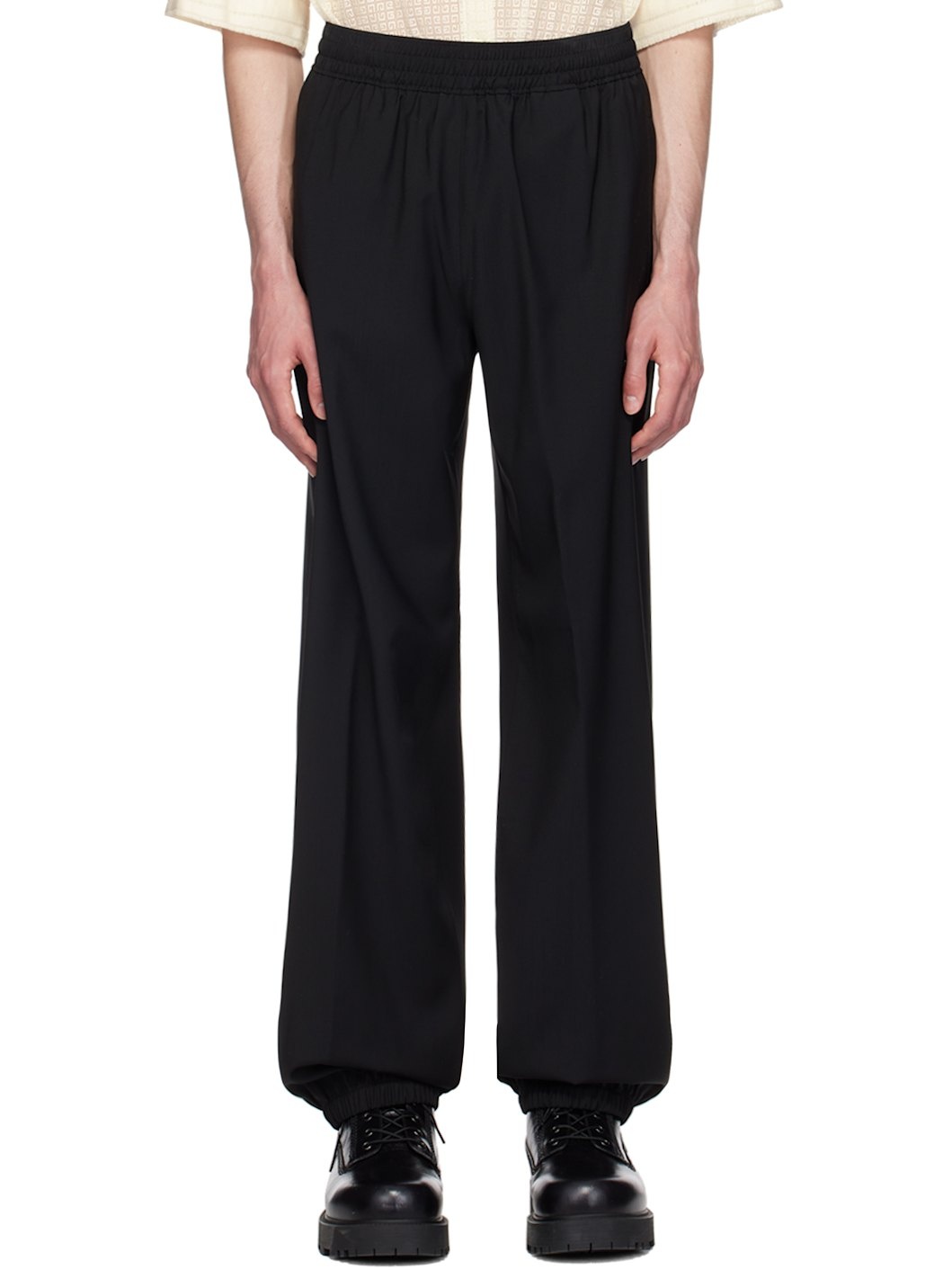 Black 4G Trousers - 1