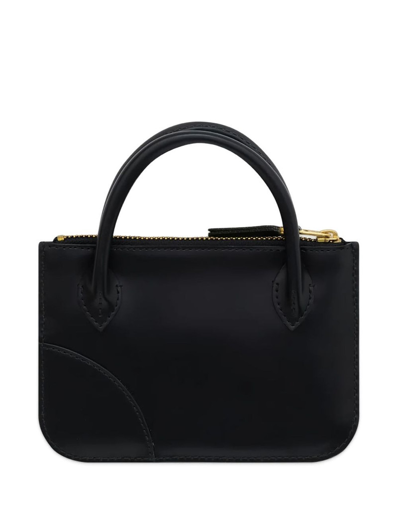 Comme Des Garçons top handle zip wallet outlook