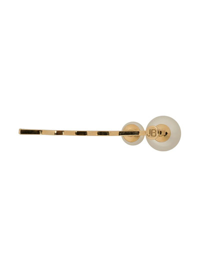 Jennifer Behr Gretel pearl-detail bobby pin outlook