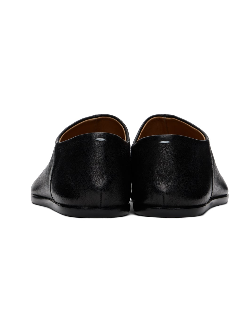 Black Tabi Babouche Loafers - 2