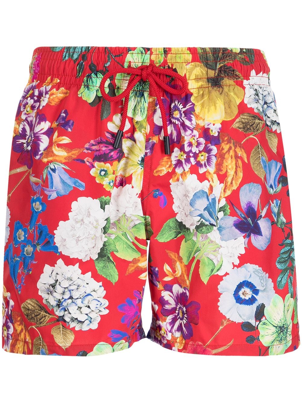 floral-print swim shorts - 1