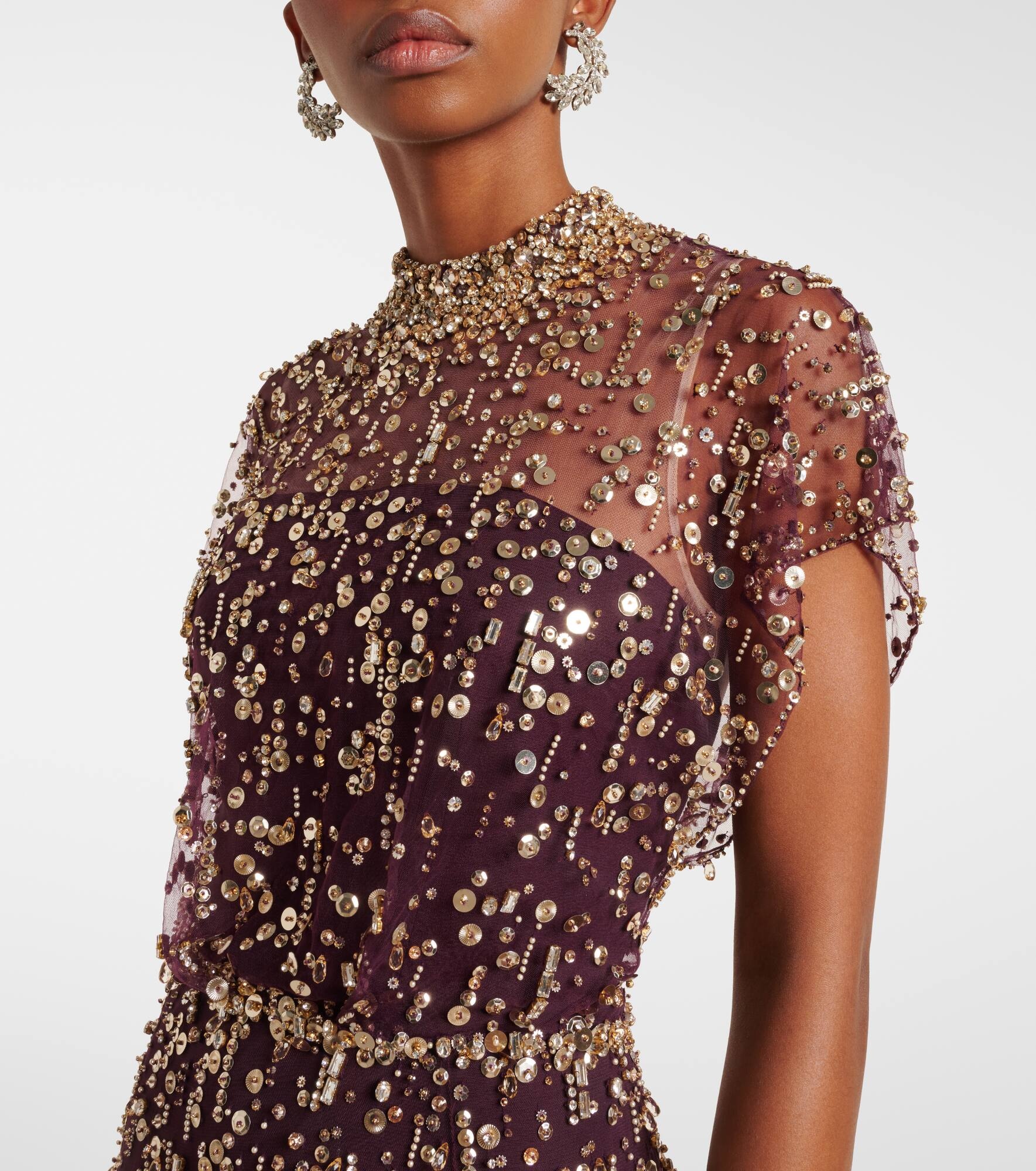 Sequined gown - 4