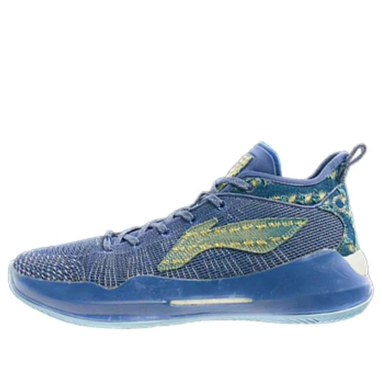 Li-Ning Yushuai XIII Premium Low Basketball Shoes 'Blue Yellow' ABAQ013-15 - 1