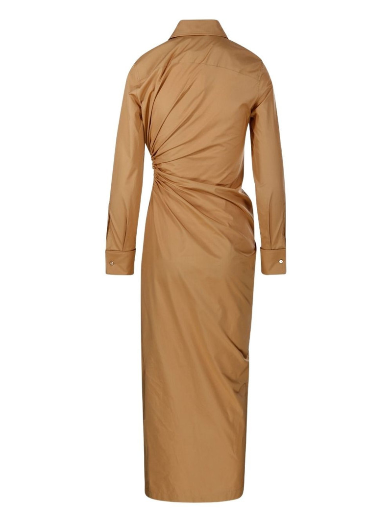 Max Mara draped shirt dress outlook