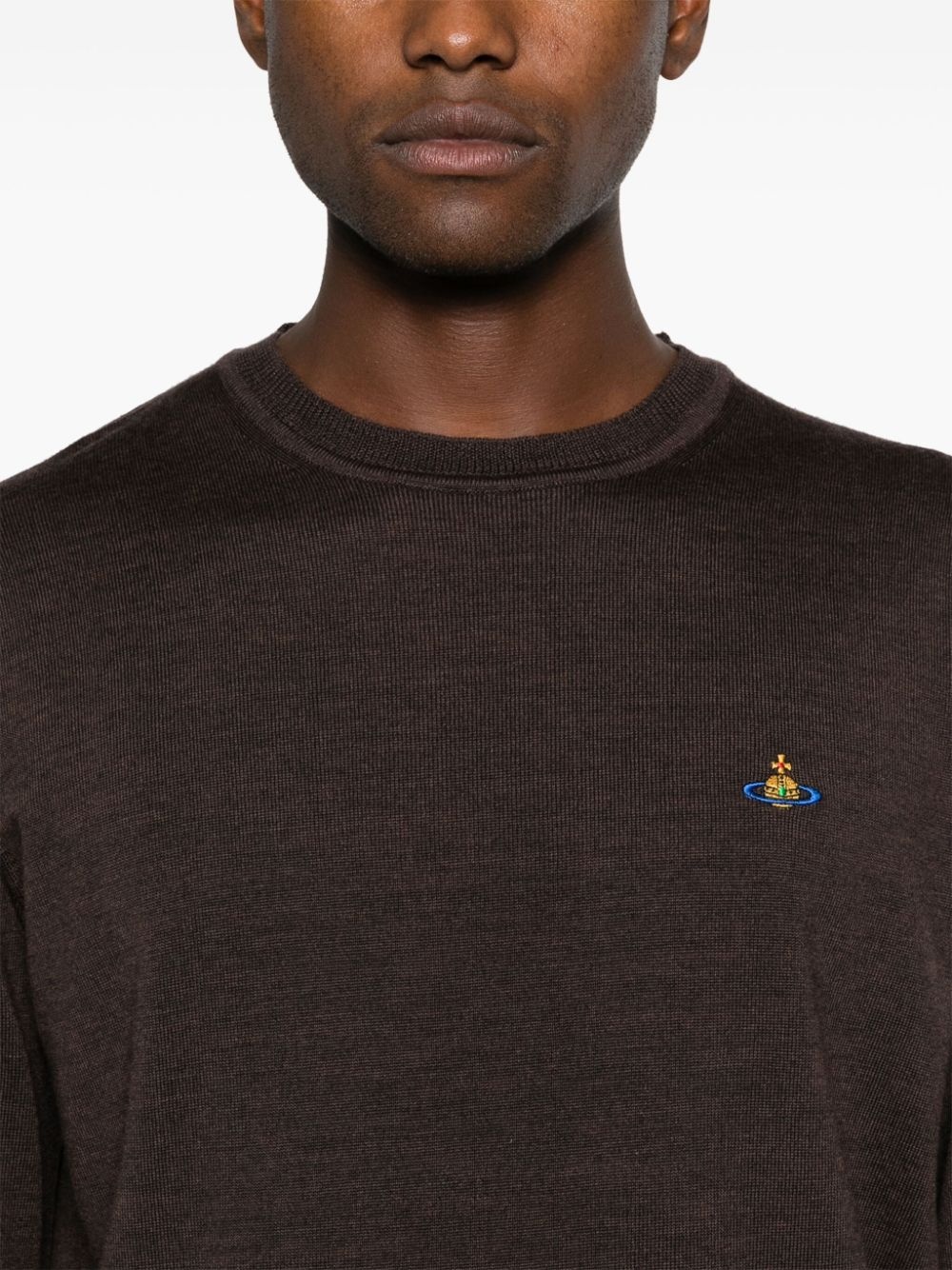 Orb-embroidered sweater - 5