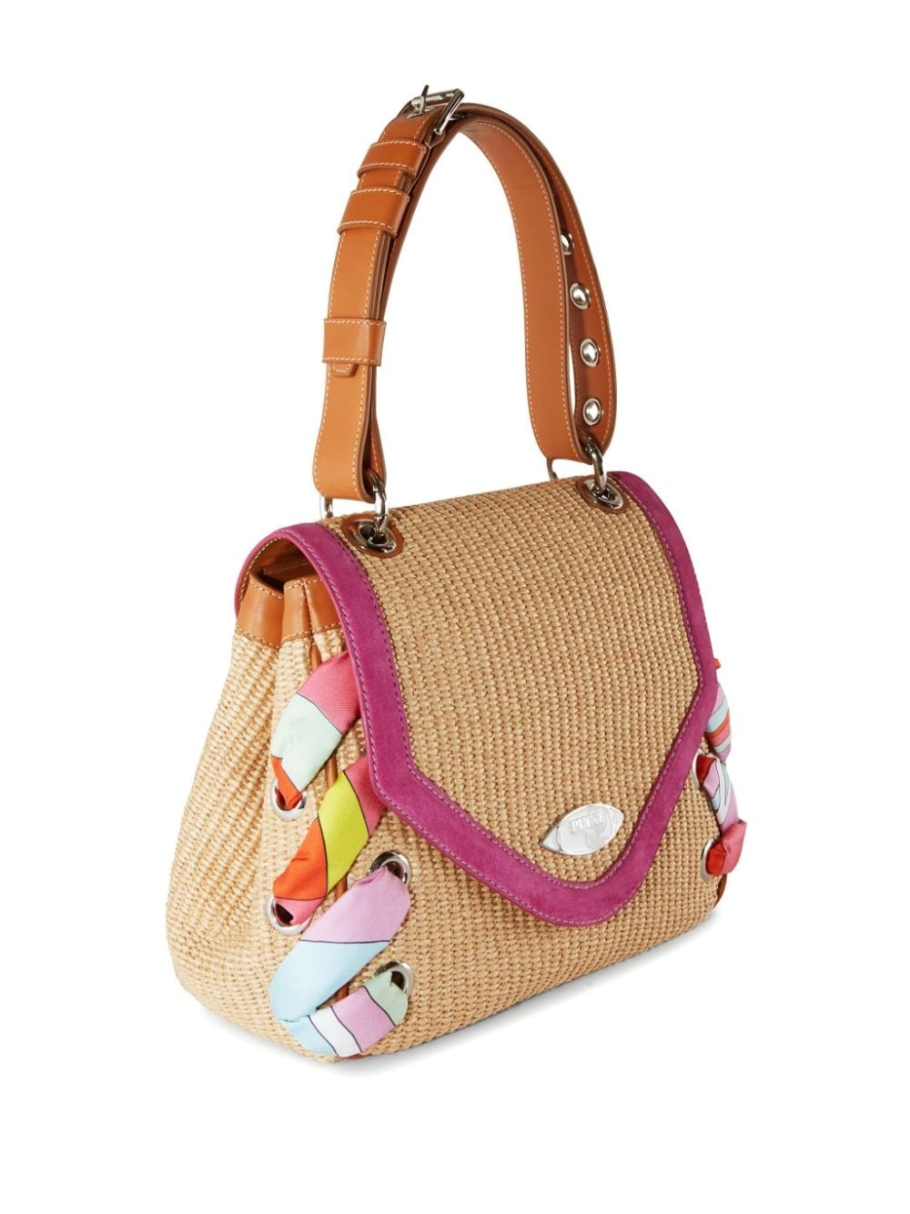 Tressage woven tote bag - 4