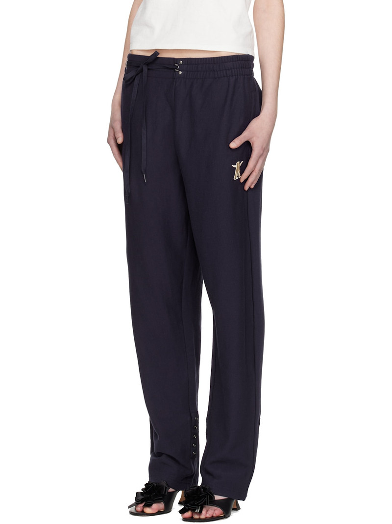 OPEN YY Navy Convertible Sweatpants outlook