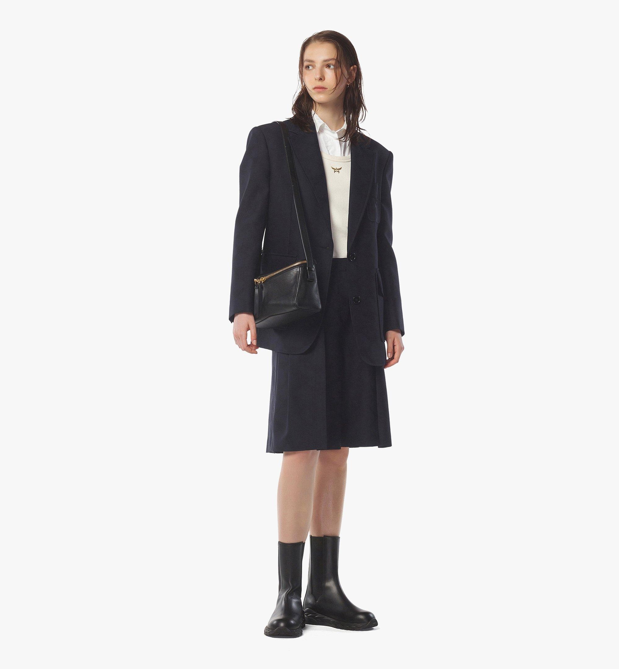 Diamond 3D Shoulder Bag in Goatskin Leather - 2