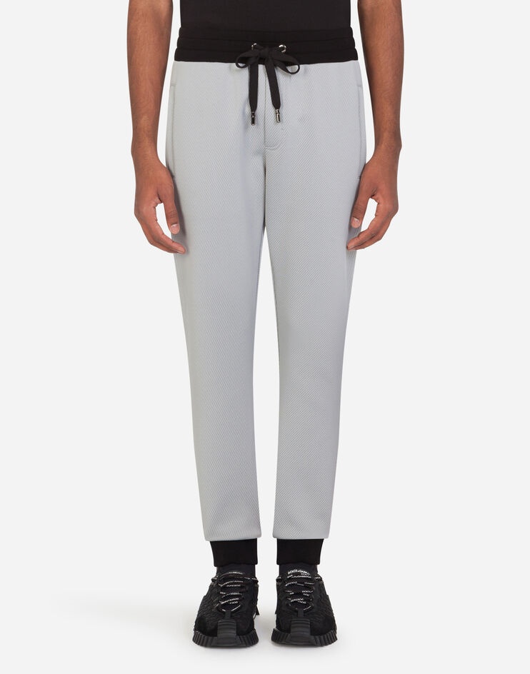 Jacquard jogging pants - 1