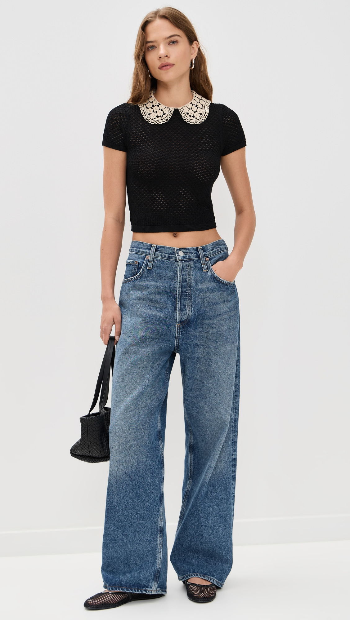 Ciara Short Sleeve Pullover with Collar - 4