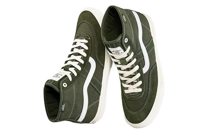 Vans Vans Crockett High Pro Shoes Green Army Green VN0A4UW22LG outlook