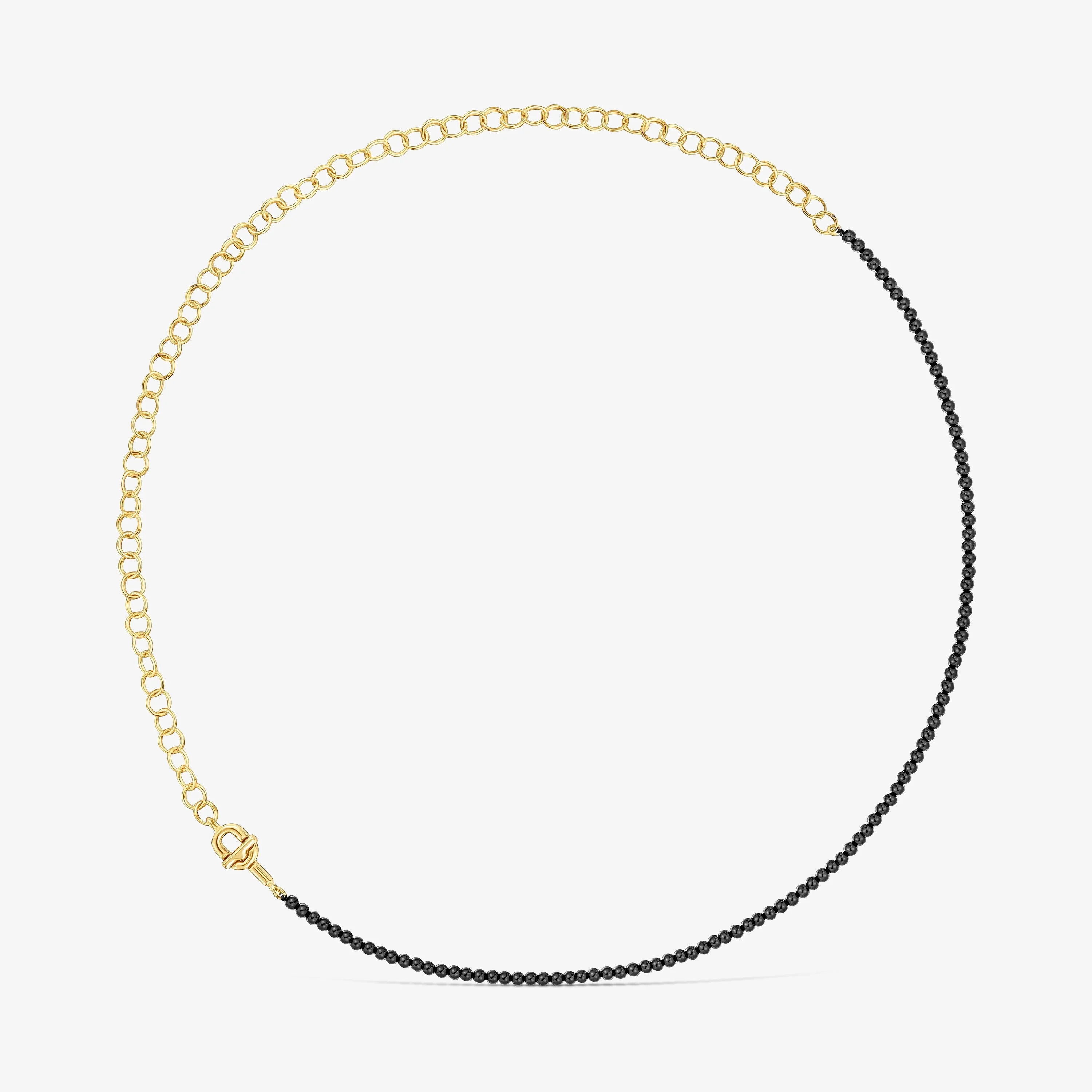 18kt gold vermeil and onyx Choker TOUS MANIFESTO - 1