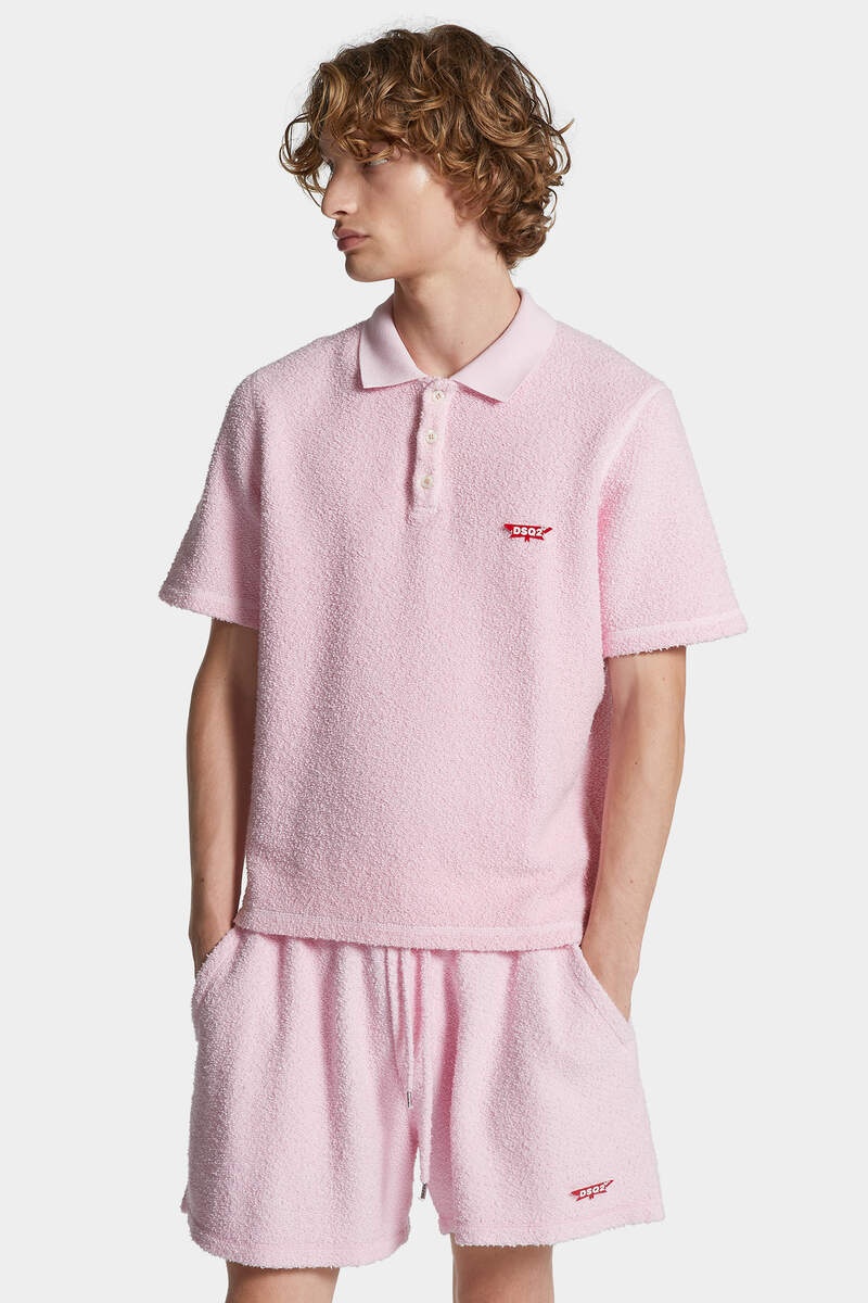 DYED TENNIS FIT POLO SWEATSHIRT - 3