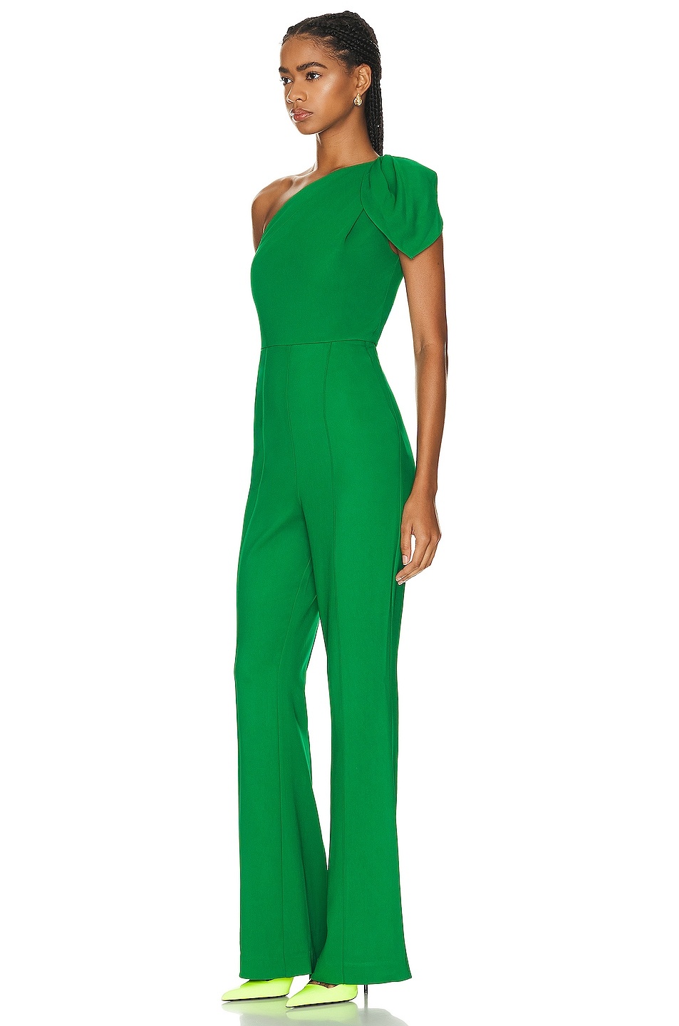 Asymmetric Stretch Cady Jumpsuit - 3