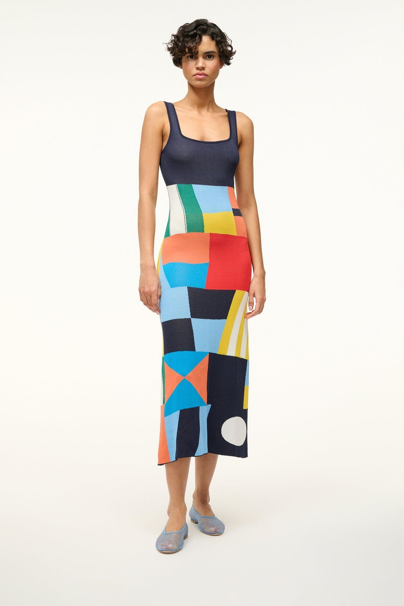 STAUD ALBA BALLET STAUD BLUE MESH 4