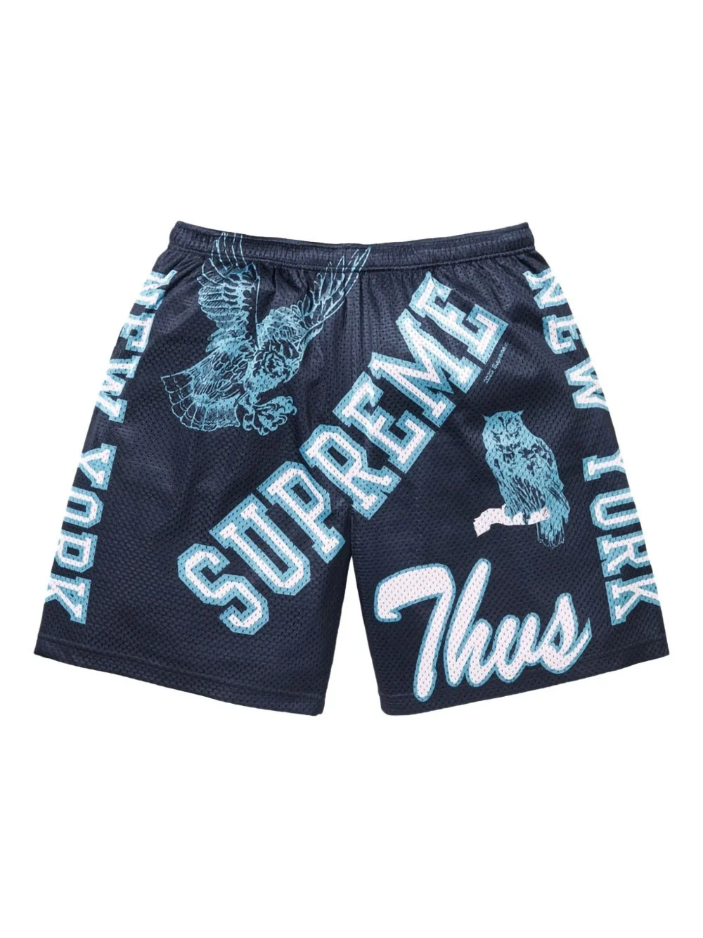 Varsity mesh shorts - 1