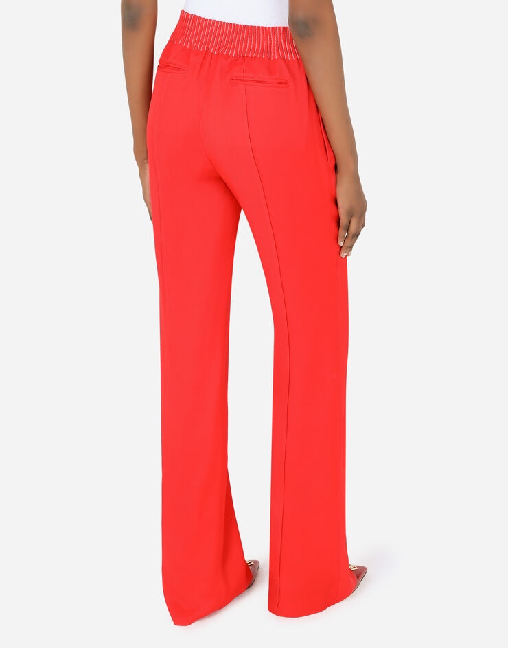 Twill palazzo pants - 5