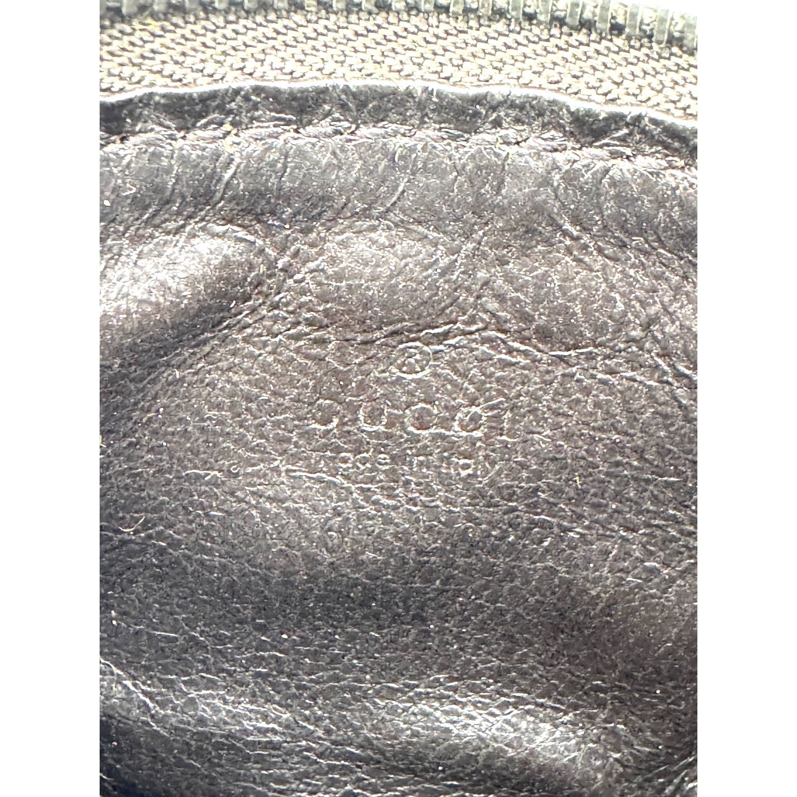 Gucci Key Pouch Cles - Chocolate Diamante Leather - 7
