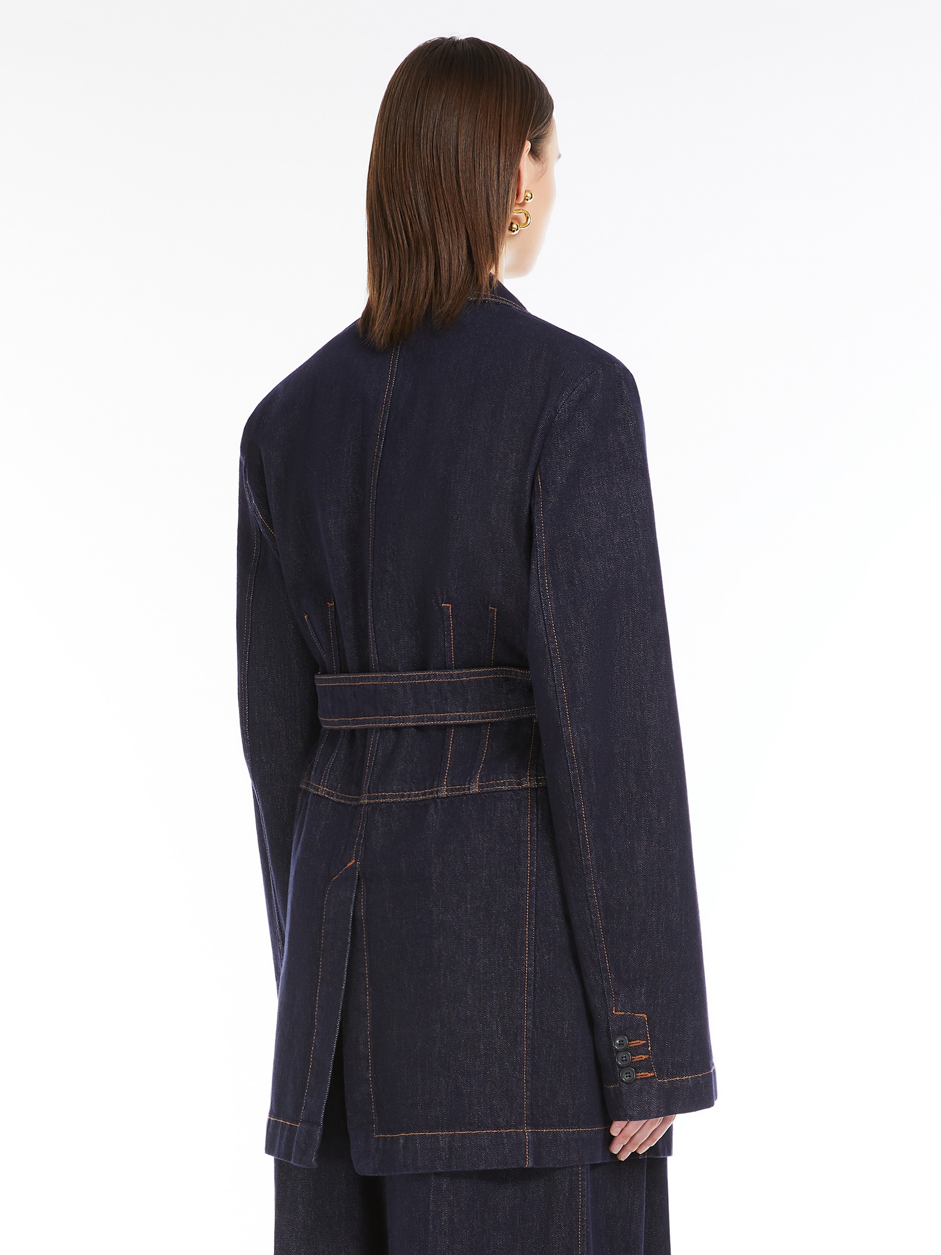 DOMINO Oversized denim blazer - 4