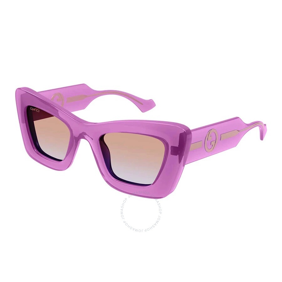 Gucci Violet Cat Eye Ladies Sunglasses GG1552S 003 49 - 1