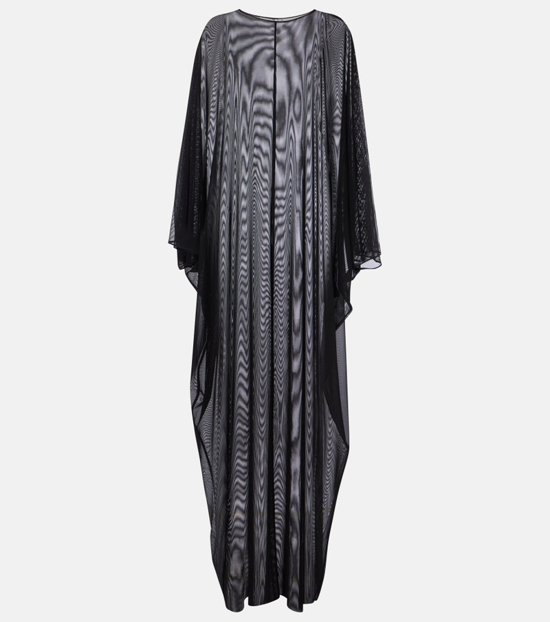 Sheer mesh kaftan 1