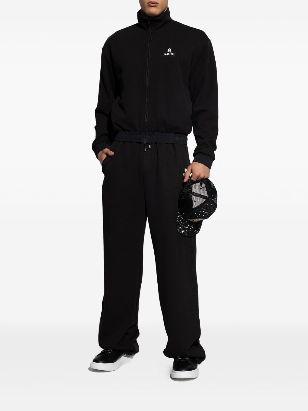 drawstring track pants - 2