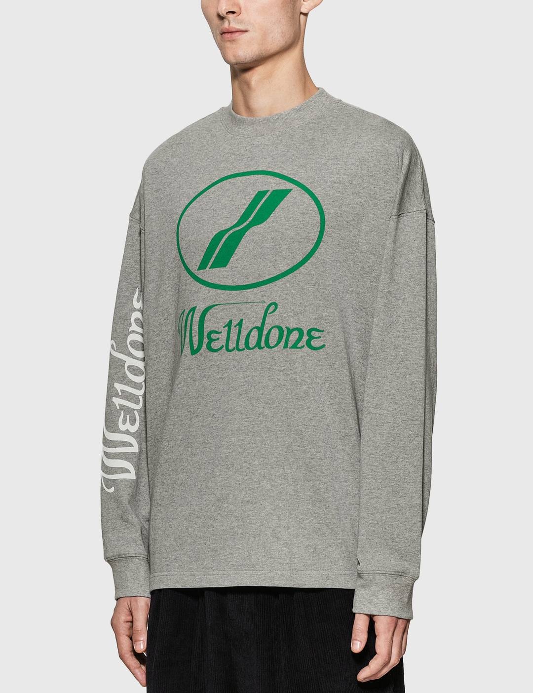 We11done Logo Long Sleeve T-Shirt - 2