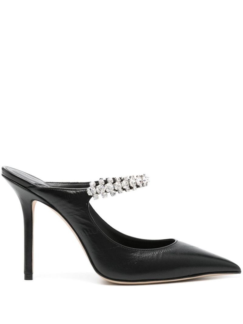 Bing 100mm leather mules - 1