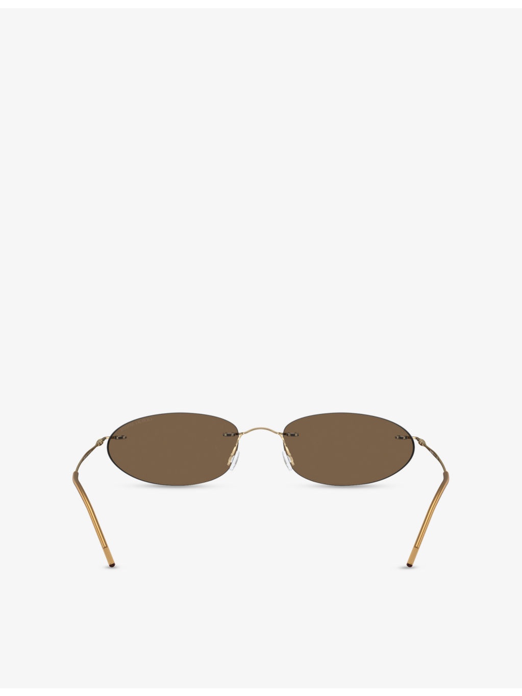 AR1508M Oval-Frame Metal Sunglasses - 4