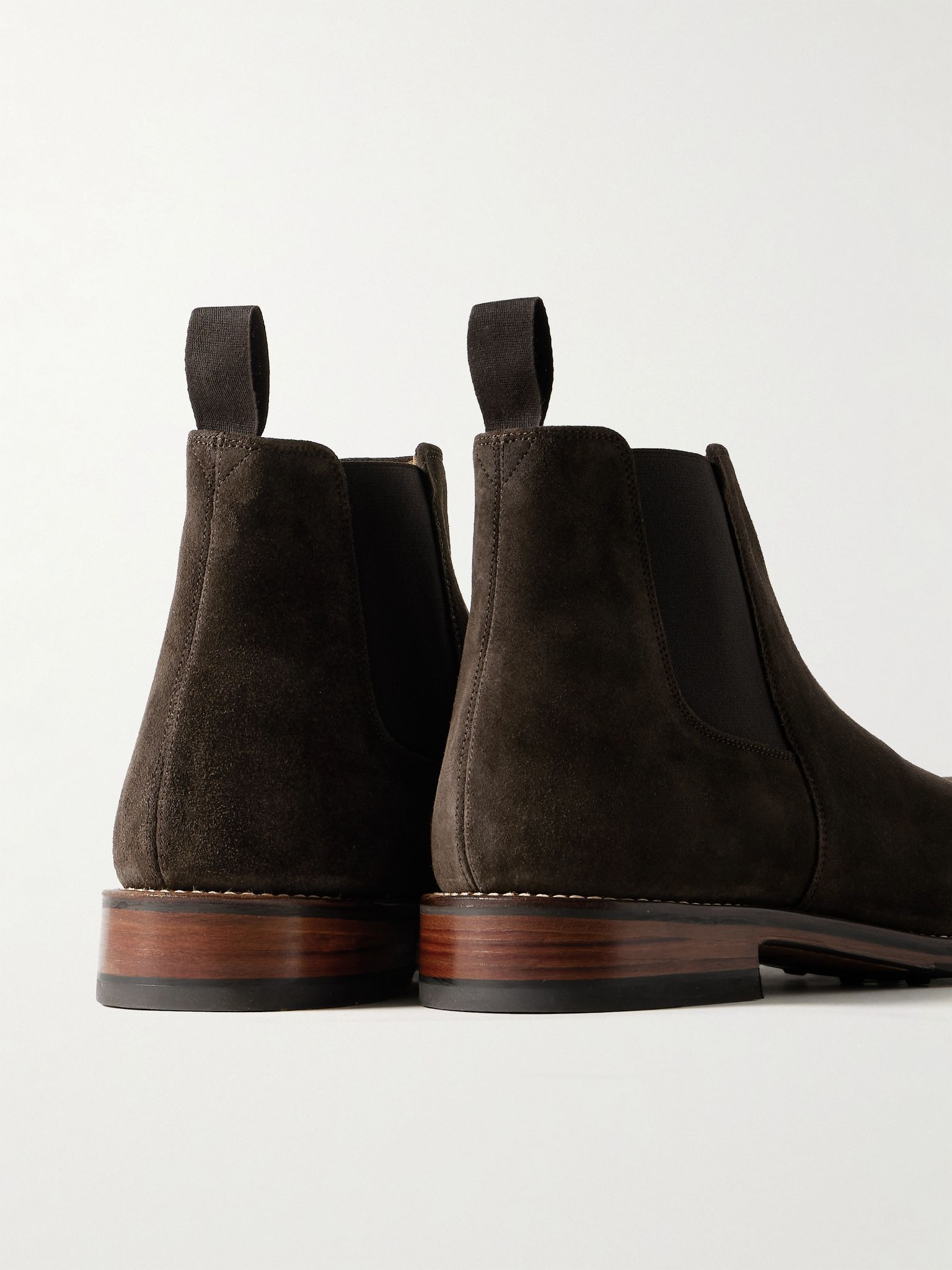 Declan Suede Chelsea Boots Dark brown - 5