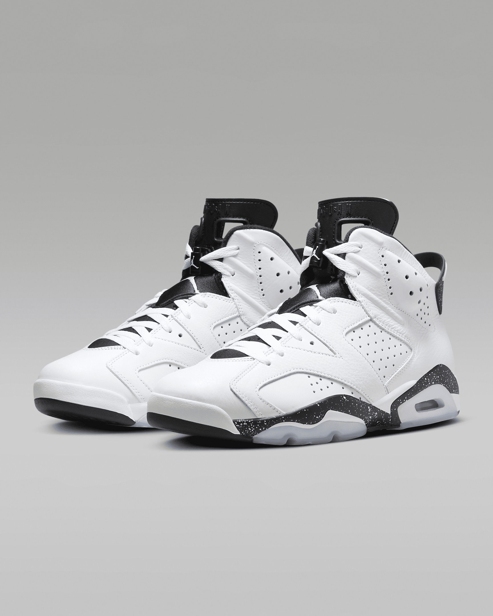 Air Jordan 6 Retro "White/Black" Men's Shoes - 5