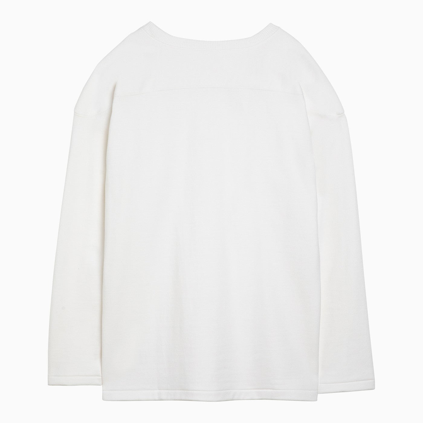 Champion White Cotton Crew Neck Jersey - 2