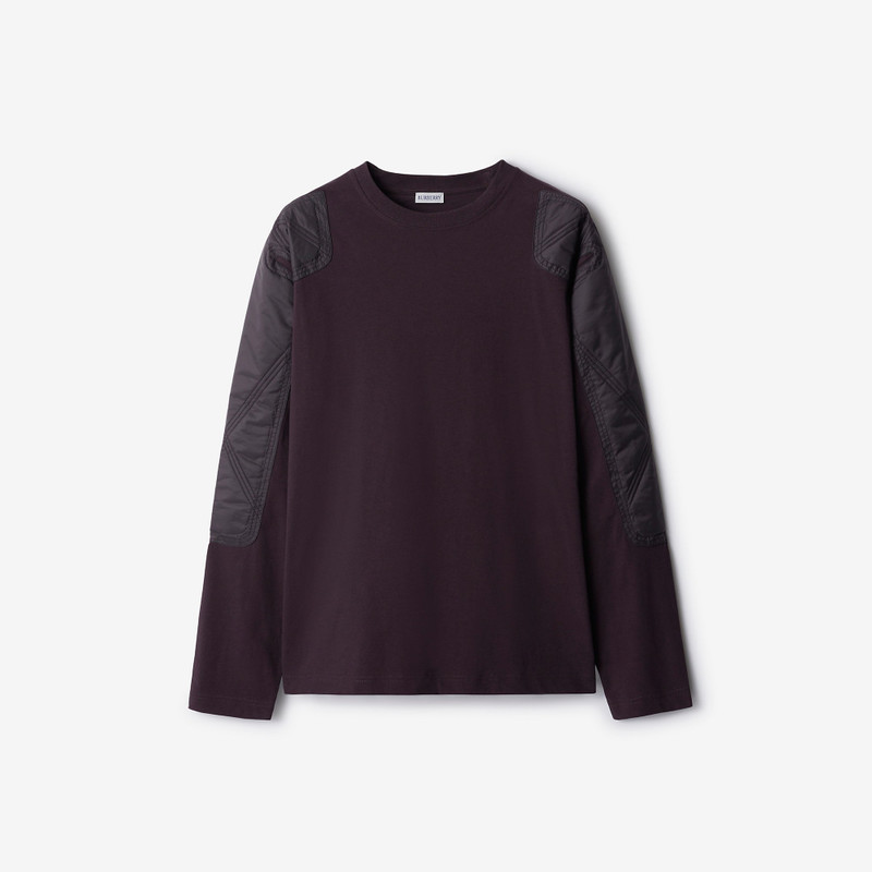 Panelled Cotton Top - 1