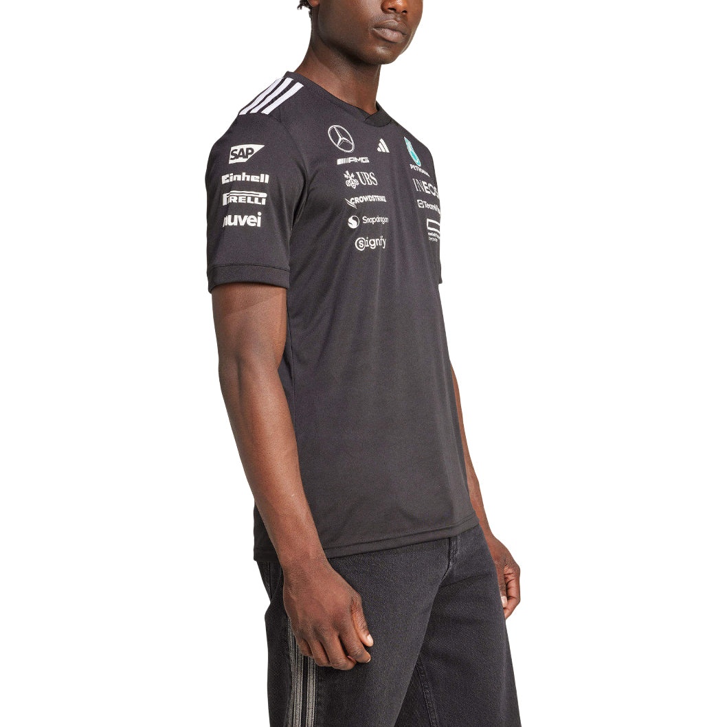 adidas Mercedes AMG Petronas Formula One Team Black Driver Jersey 'Black' JW5361 - 2