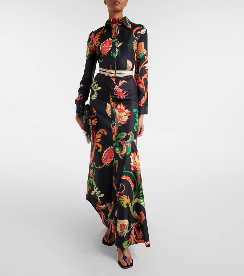 Etro Silk shirt dress outlook