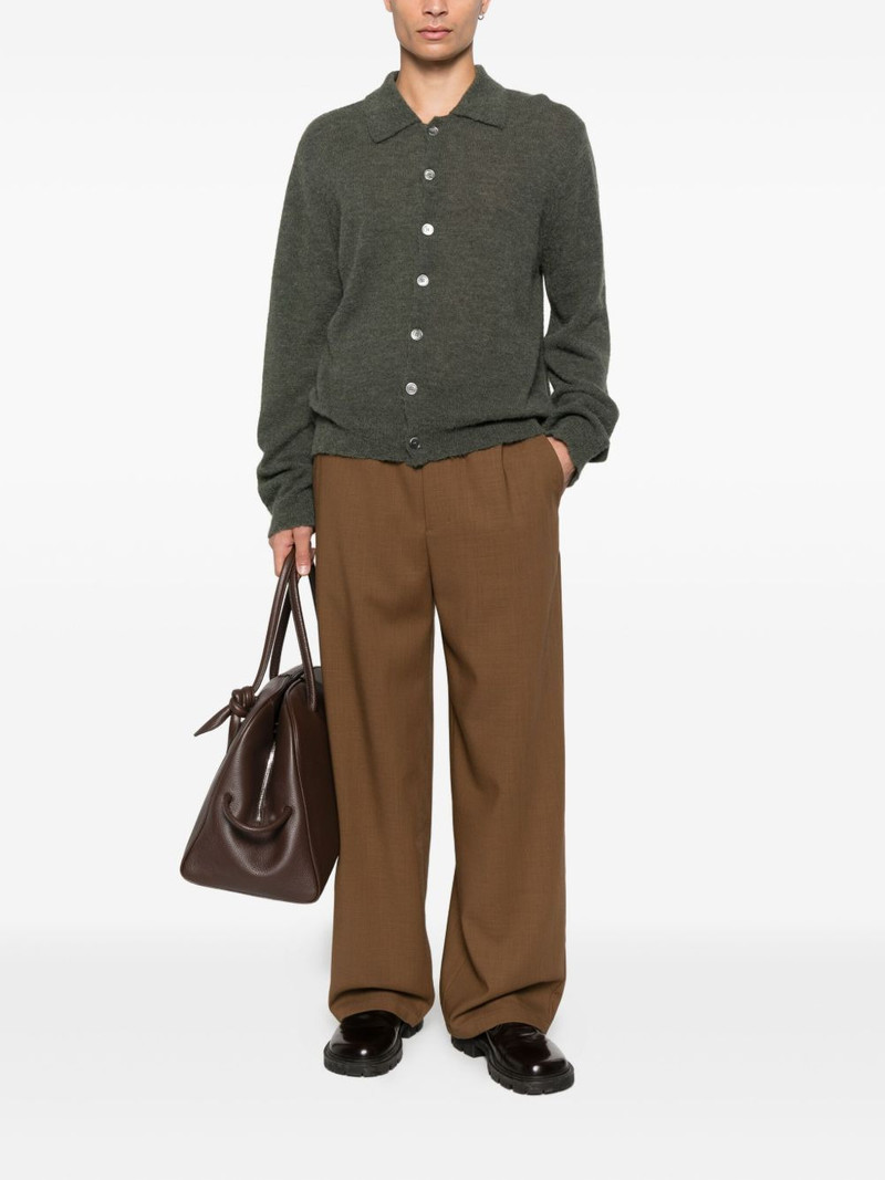 AMI Paris elastic-waist trousers outlook