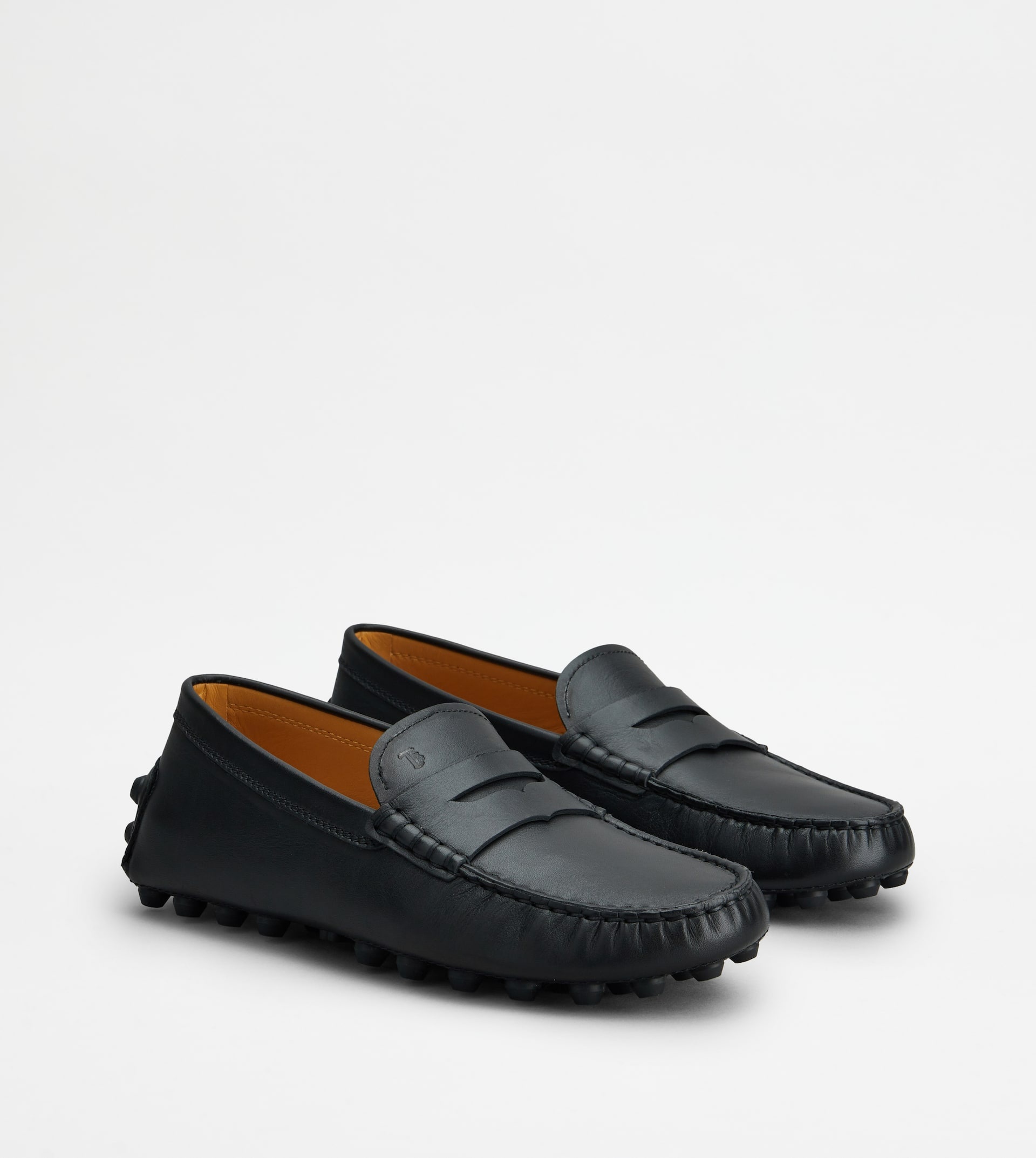 TOD'S GOMMINO BUBBLE IN LEATHER - BLACK - 2