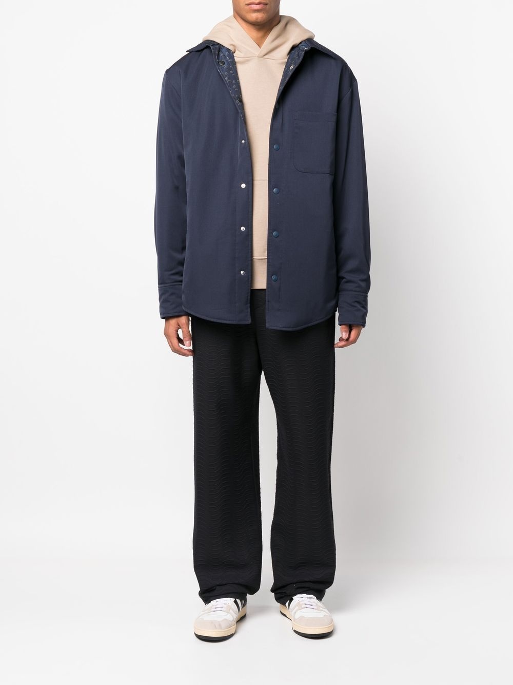 VIRGIN-WOOL SHIRT JACKET - 2